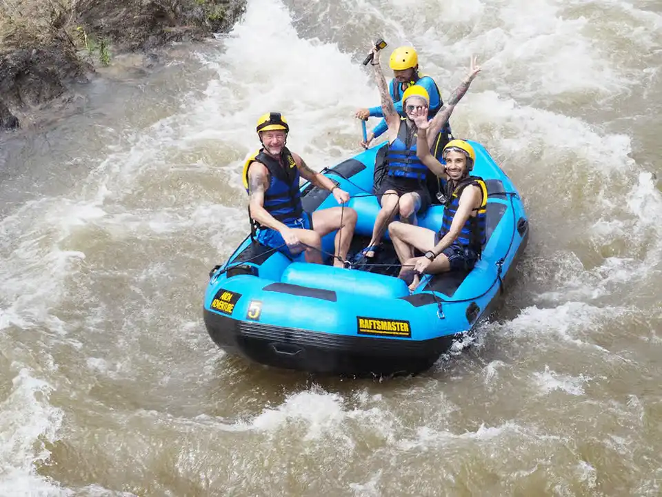 Phuket: OHM Infinity White Water Rafting and Zipline