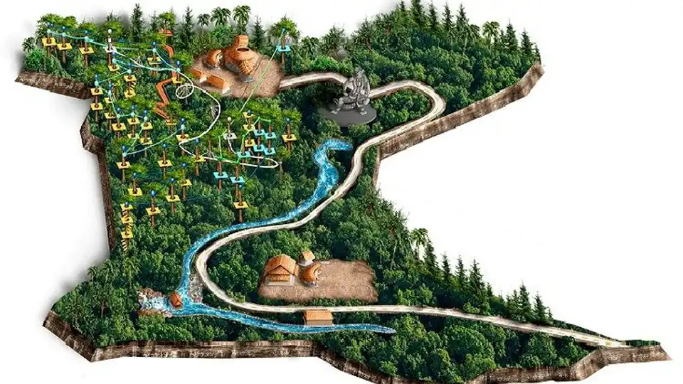 Phuket: Hanuman World Zipline Adventure
