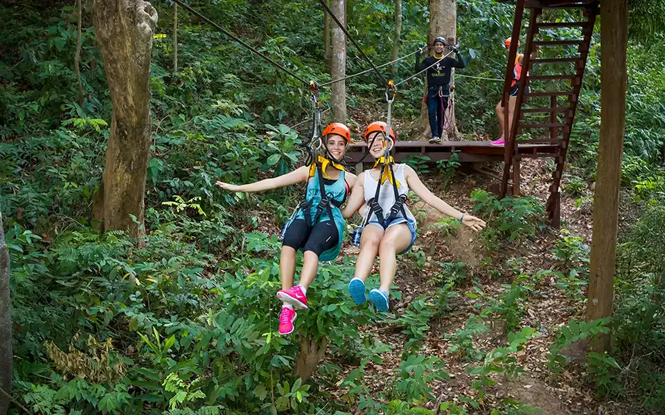 Phuket: Hanuman World Zipline Adventure