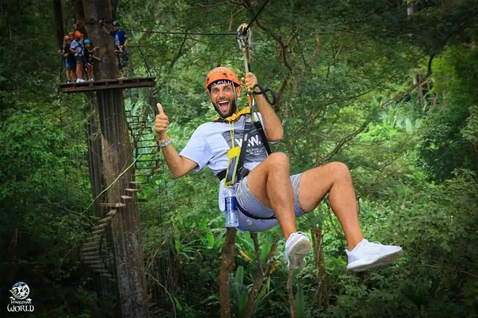 Phuket: Hanuman World Zipline Adventure
