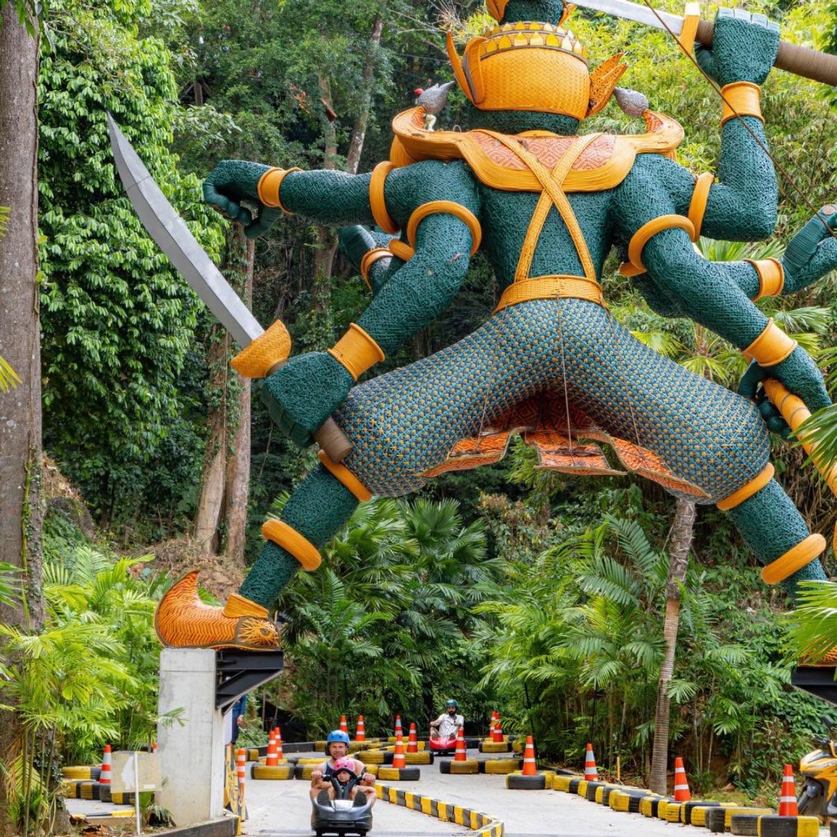 Phuket: Hanuman World Zipline Adventure