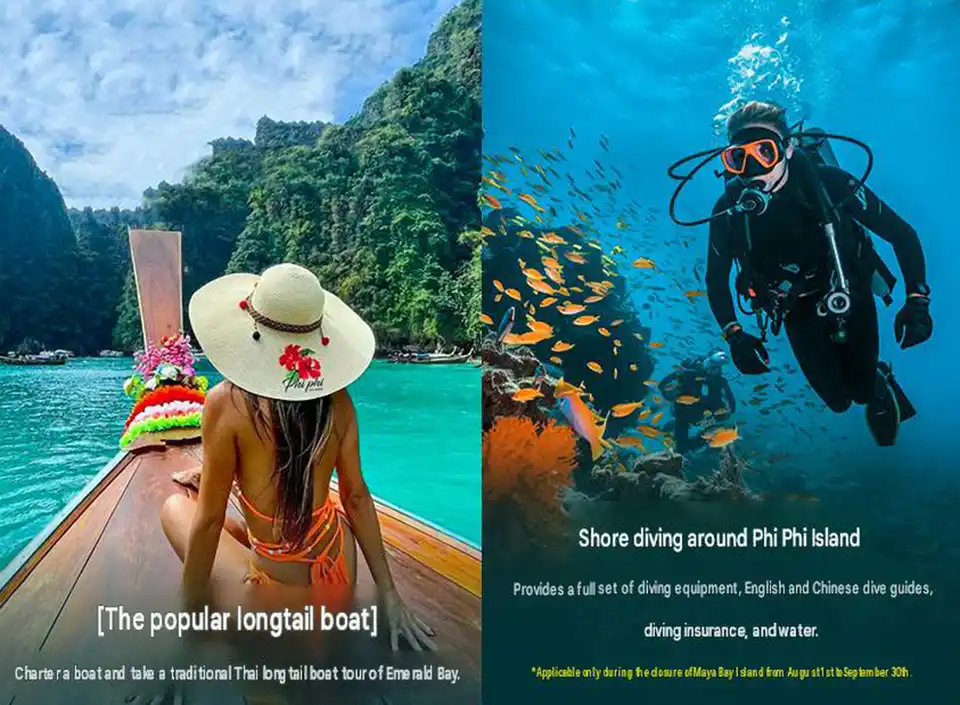 From Phuket: Day Trip Phi Phi – Bamboo By Catamaran (Sweetie)