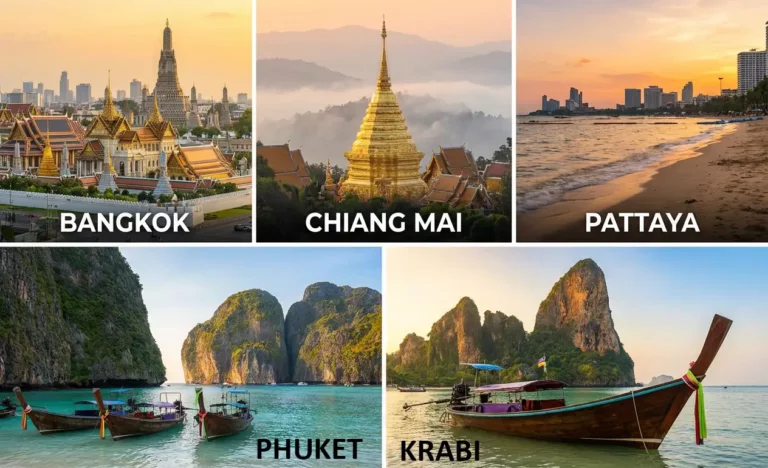 5 must visit places in Thailand